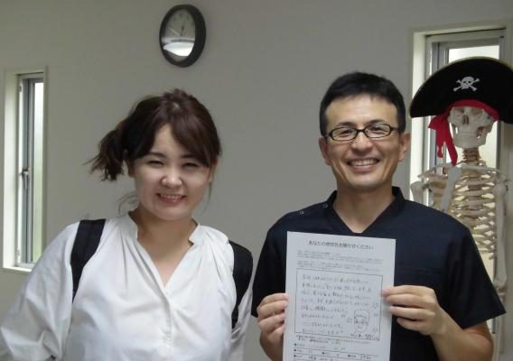 『パソコン作業での肩こり頭痛』の患者さんよりご感想